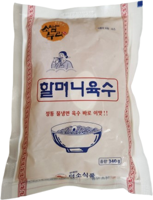 할머니 냉면육수, 340g, 5개