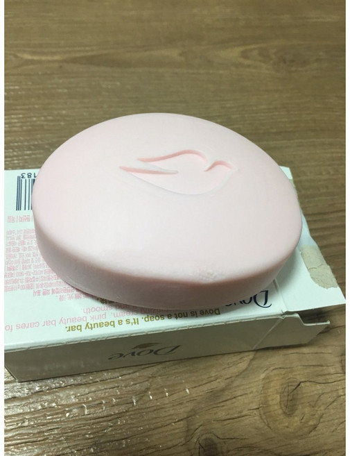 도브 뷰티바 핑크 비누, 75g, 15개