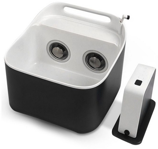 [라하츠] RS-2 다용도 초음파 세척기 야채/과일/식기 세척까지, 차콜그레이