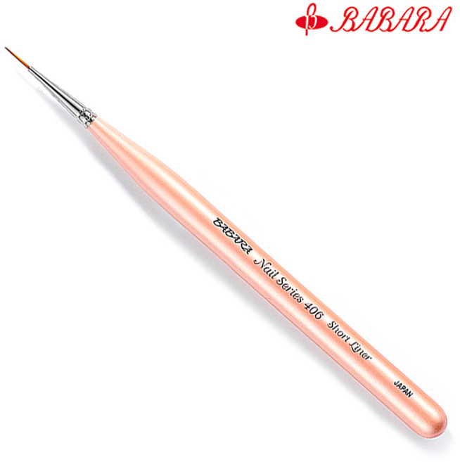 바바라 네일 브러쉬 406 롱 라이너, 406_브러쉬, 1개