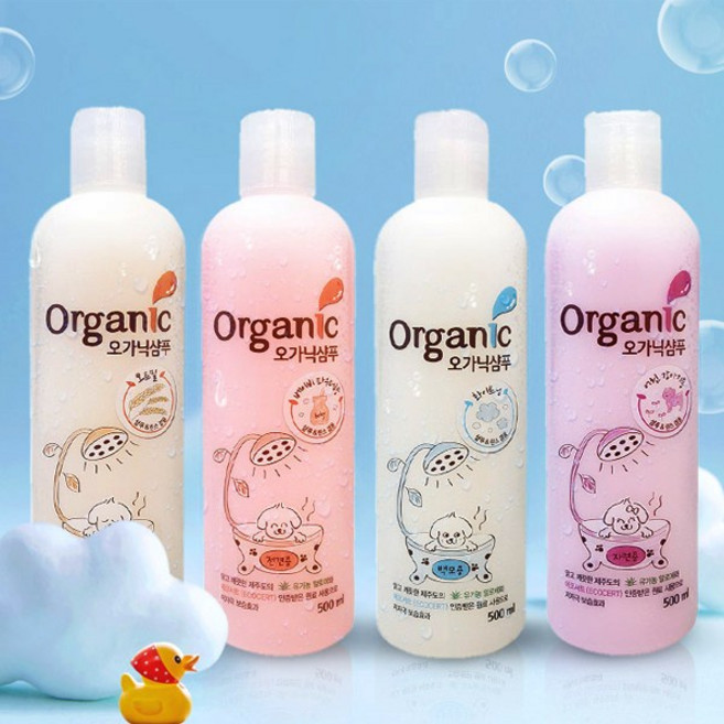 씨앤앤코스메틱 오가닉 베이비파우더 애견샴푸, 500ml, 1개입, 2개