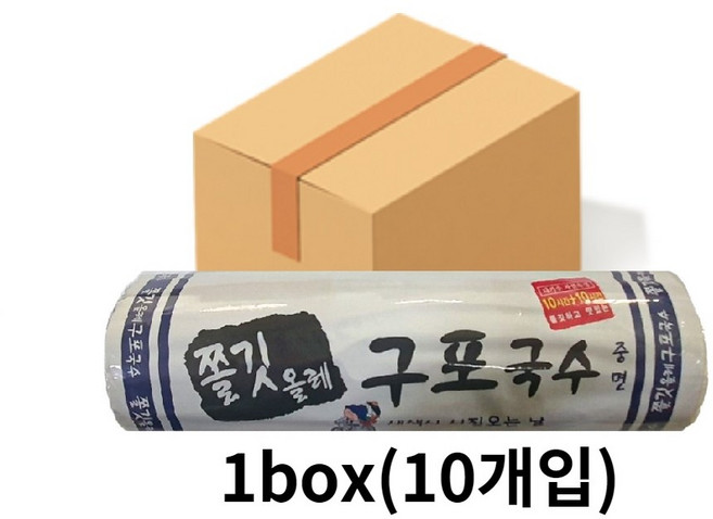 [새한식품]구포국수 중면 1.4kg 1박스 10개입, 10개