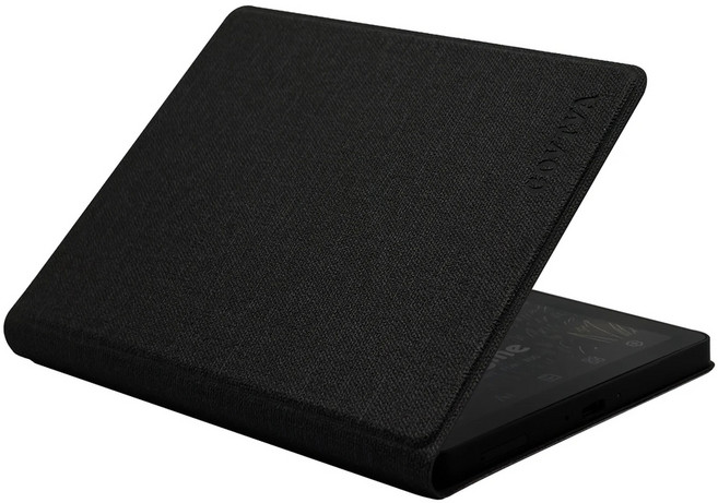 Bigme B6 컬러 6인치 가죽 케이스, 천 검정색