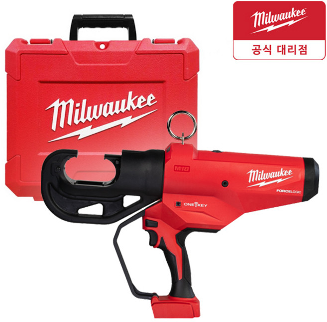밀워키 M18 HCCT120ST-0C 케이블 압착기 베어툴 케이스포함, 1개