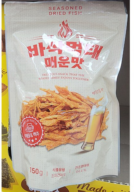 바삭먹태 매운맛 150g, 1개