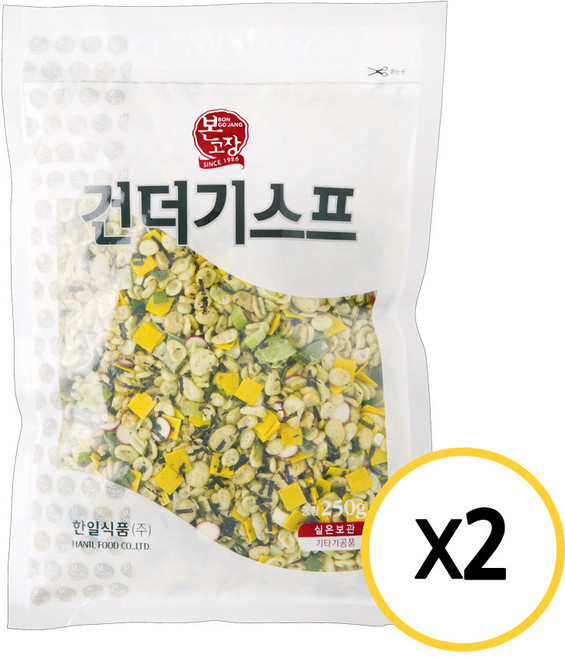 [요기푸드] 본고장 건더기스프 250g, 2개