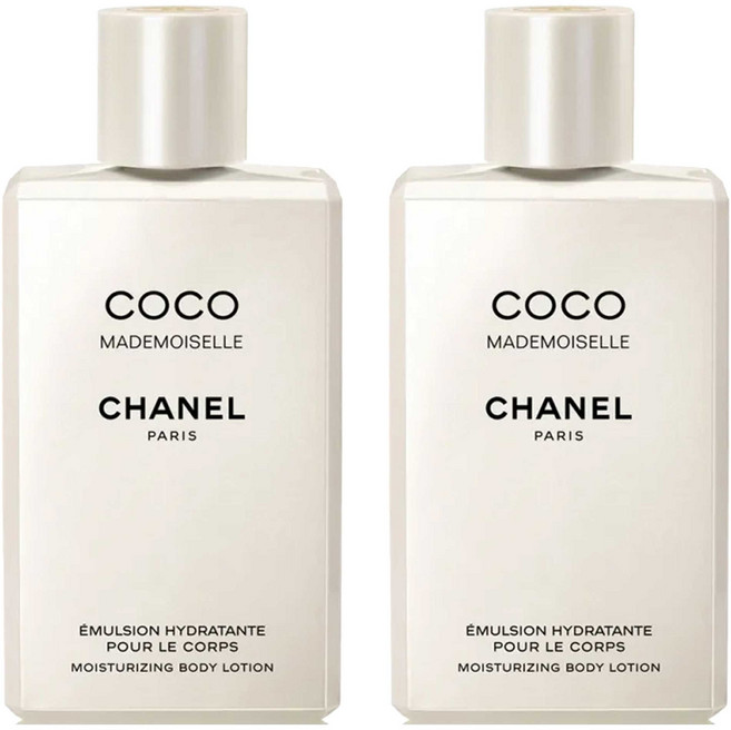 샤넬 코코 마드모아젤 모이스처라이징 바디 로션, 200ml, 2개