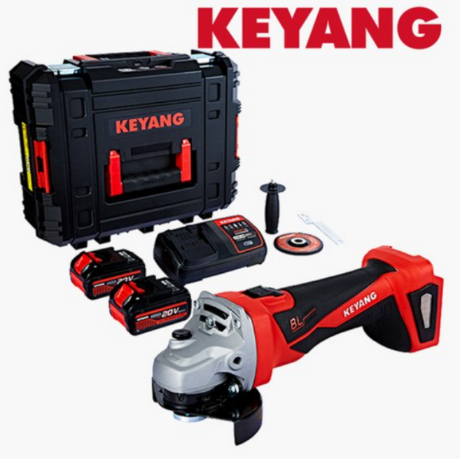 계양 충전 그라인더 DG18BL 100S 5.0AH 배터리2개, 1세트