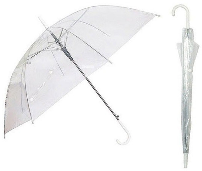 (재미스쿨) 투명우산 비닐우산 그리기우산 작품 우산, 10개