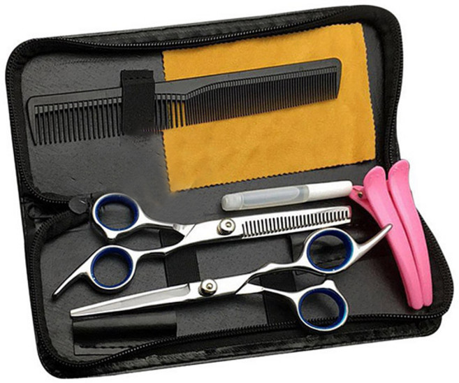 가정용 컷트 미용가위세트, 1개