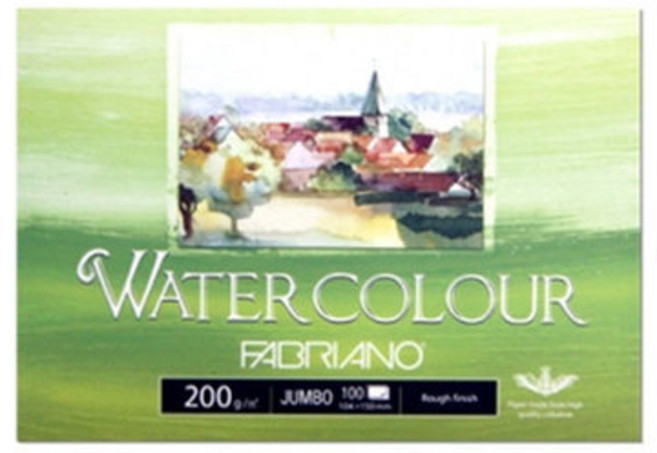 파브리아노 포스트카드 A6 수채화 엽서패드200g 점보 PC06, 상세페이지 참조