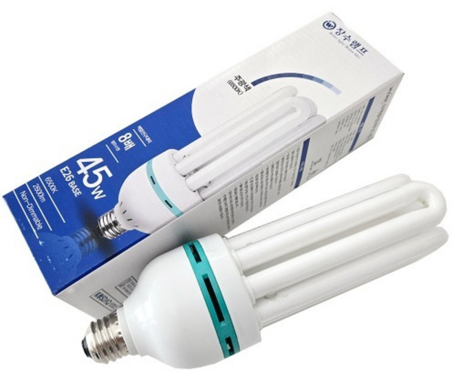 장수램프 EL 45W E26 주광색 9256/ 전구 조명