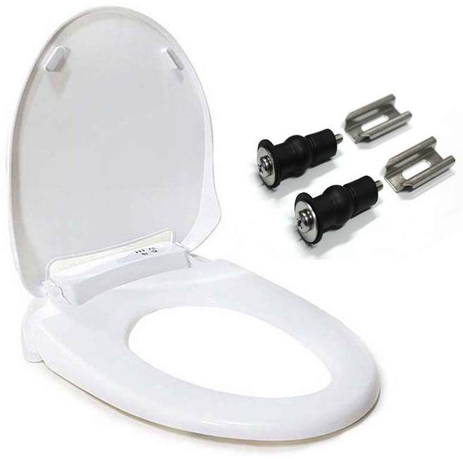 따뜻한 이서미 온열변기커버 생활방수 온열 변기 시트 절전형 타이머기능, 1개