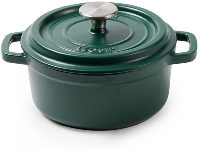 리큅 인덕션 더치오븐 무쇠냄비 LPI-18, 18cm, 매트그린, 1개