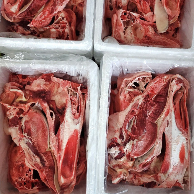 육우거세 소머리 통머리 반마리, 1개