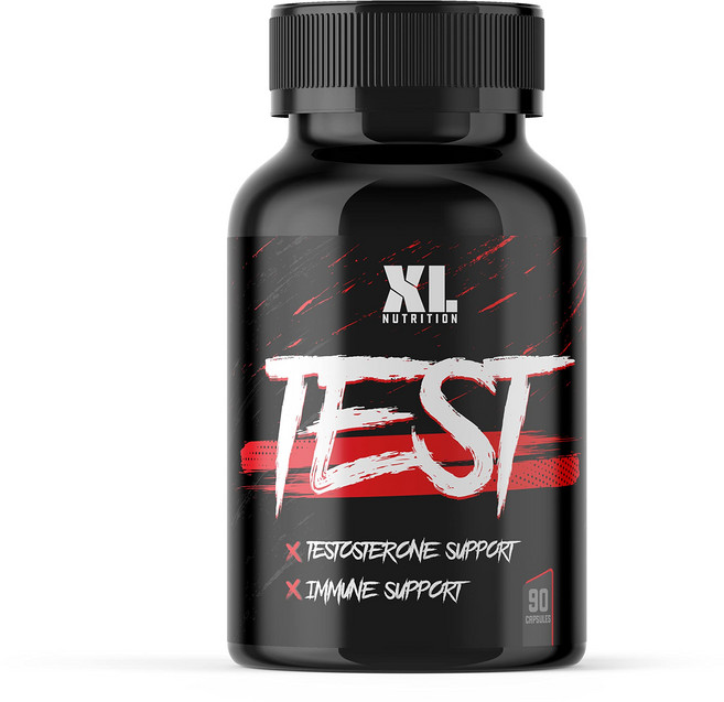 HUMAKEllc XL Nutrition 테스트 부스터 테스토스테론 면역 지원 페누그리크 아연 보론의 조합 면역 기능 비타민 추가 90캡슐, 90정, 1개