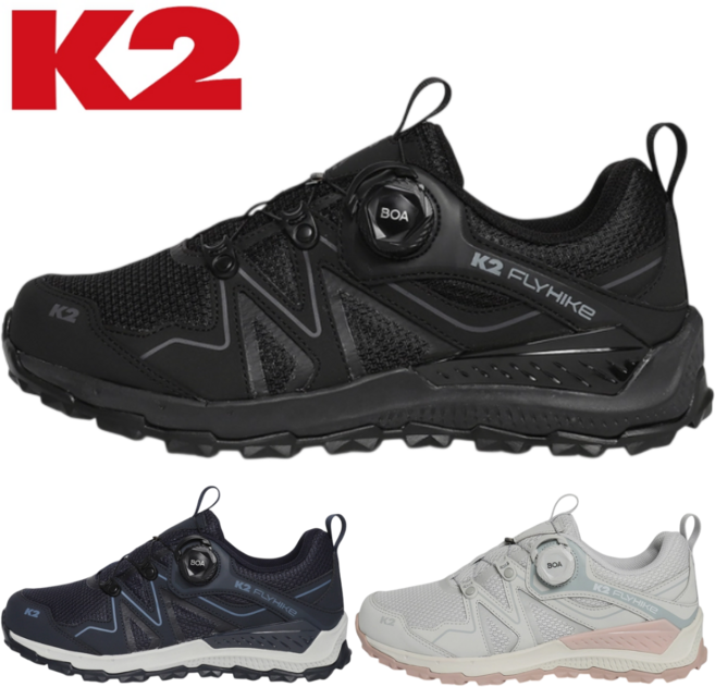 [이월상품] K2 남여공용 봄가을 고어텍스 다이얼(BOA) 트레킹화 운동화 워킹화 등산 캠핑 낚시 산책 데일리