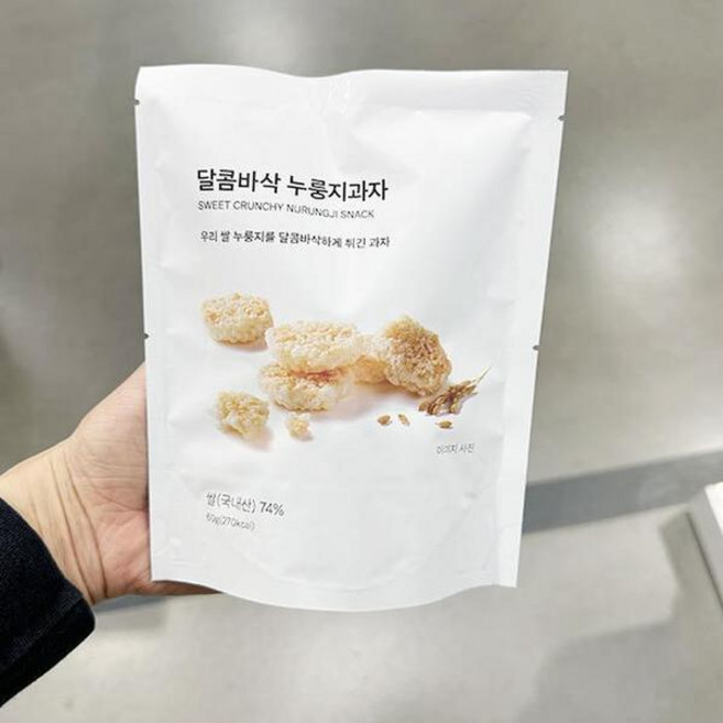 JAJU 달콤바삭 누룽지 과자 60g b402510 496433, JAJU 달콤바삭 누룽지 과자 60g b402510 4