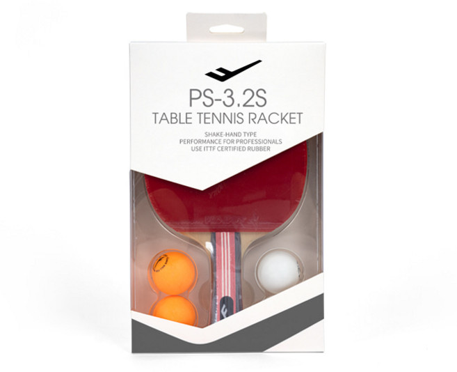 프로스펙스 쉐이크 탁구 라켓 세트, PS-3.2S, 1개