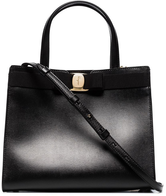 페라가모 바라 가죽 숄더 백