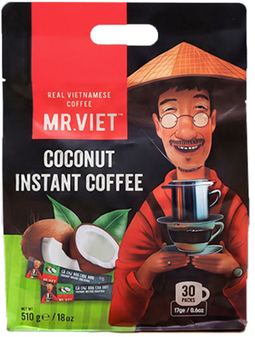 미스터비엣 베트남 코코넛 커피믹스 인스턴트커피 30T, 510g