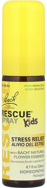 Bach RSCUE 스프레이 어린이용 스트레스 릴리프 만 2세 이상 20ml(0.7fl oz), BachRSCUE스프레이어린이용스트레스릴리프만2세이상2, 1개, 20ml - 쿠팡