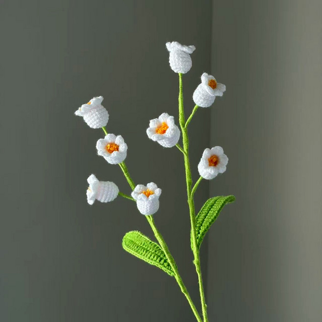 핸드메이드 부케 시들지 않는 졸업식 화이트데이 프러포즈 선물, 2개, 흰색