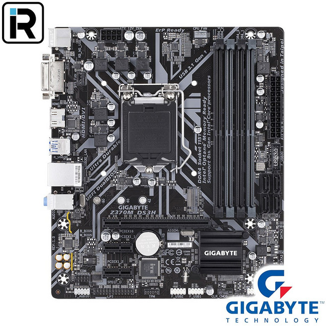 Z370M-DS3H 인텔 Z370 메인보드 8세대 1151V2 소켓 기가바이트