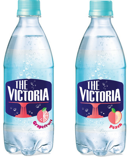 웅진 빅토리아 500m 자몽 20펫 + 복숭아20펫, 40개, 500ml