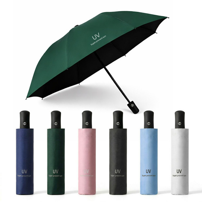 솔리앤 초경량 UV차단 3단자동우산