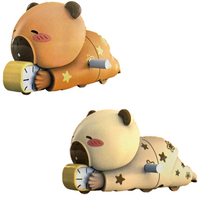 엠에스 큐티바라 카피바라 가챠 흔들흔들 랜덤완구, 1개, 단품