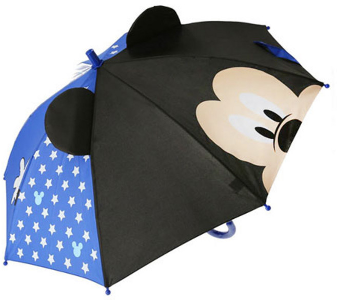 미키마우스 47 빼꼼 입체우산 수동 5~7세 캐릭터 장우산