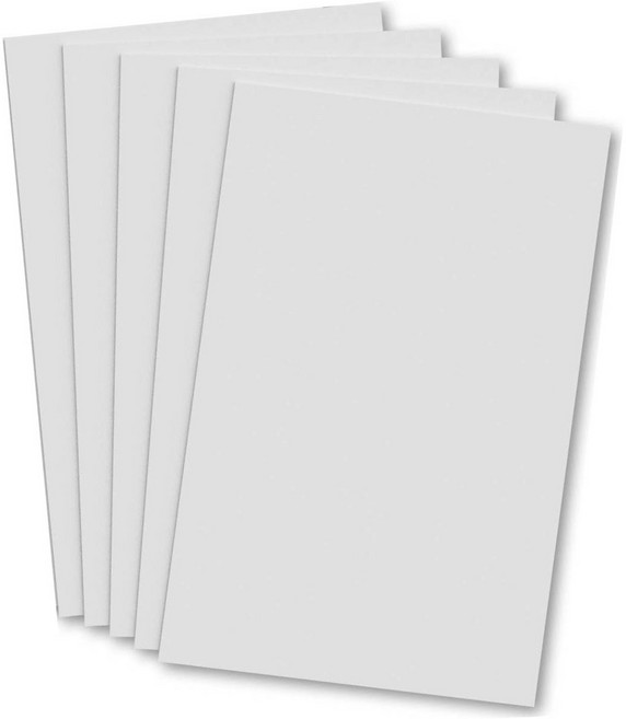 다한진 백색 포맥스판 A3(297mm420mm*3T) 두께3mm DIY용 교재용 미술용, 5개, 3mm