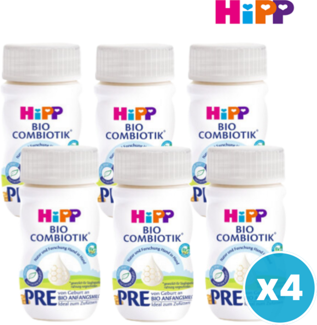 힙 HIPP 액상분유 프레 바이오 콤비오틱, 90ml, 24개