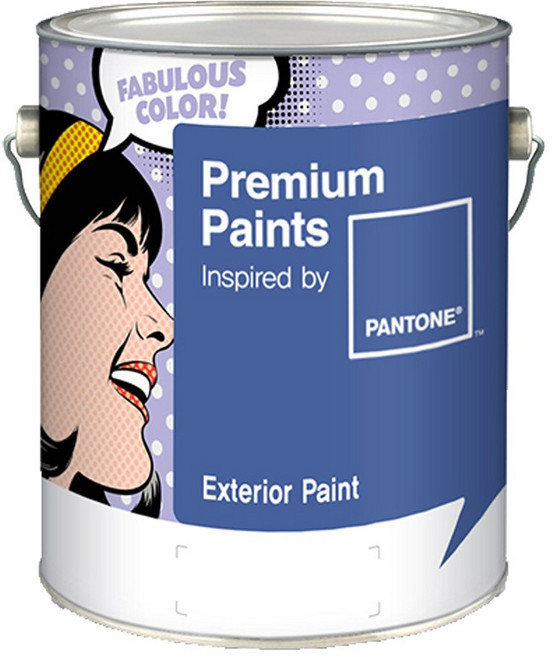 [노루페인트] 친환경 프리미엄 팬톤 외부용 페인트 (실외용) 4L/펜톤/외부용페인트/수성페인트/친환경수성페인트, 무광 (조색번호 배송메시지에 기재), 4L, 1개