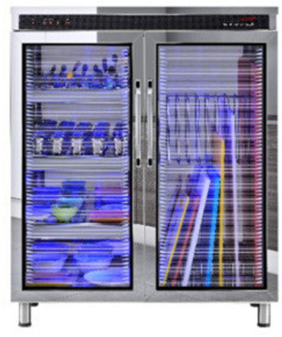 대형 자외선살균소독기 휴게소 군부대 단체급식 칼도마소독고