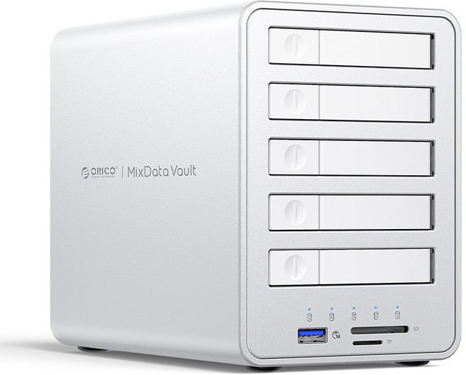 오리코 2.5형 HDD/SSD SATA 10Gbps RAID DAS 도킹 스테이션 8848RC3, 8858RC3 5베이