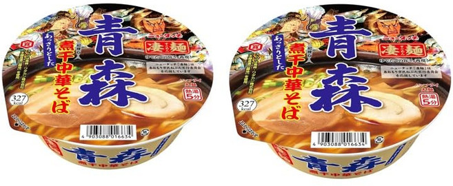 야마다이 뉴 터치 어썸 누들 아오모리 삶은 중국식 소바 113g x 2, 1개