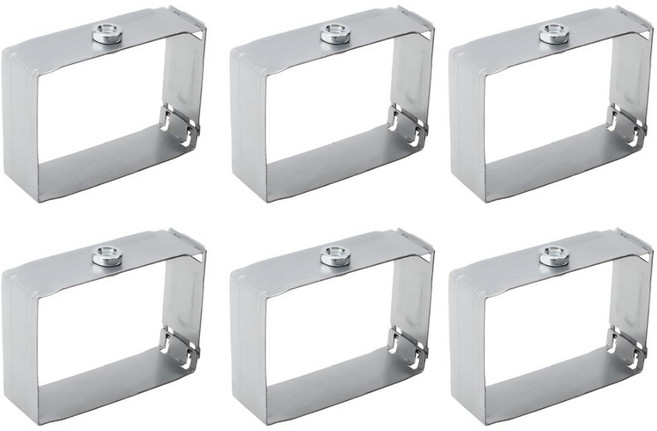 JG철물스토어 (정품) 국산 고급형 레이스웨이 A형 행가 (A행가) 너트형 ( 110x50 ) 6개입, 1묶음