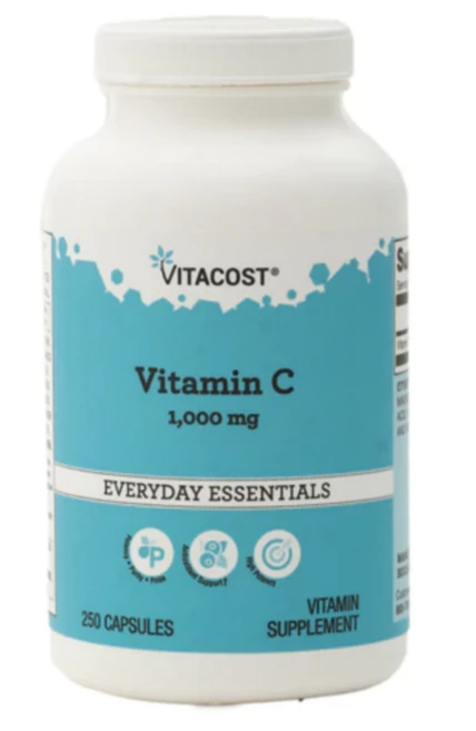 비타코스트 비타민C 1000mg 로즈힙 함유 250캡슐, 1개, 250회분 - 쿠팡