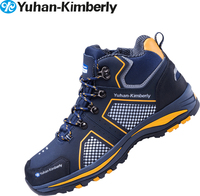 유한킴벌리 YK-661 안전화 6인치 와이드토캡 미끄럼방지 1등급 작업화 등산양말 증정