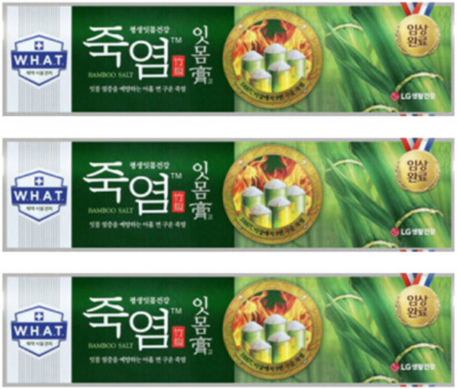 죽염 잇몸고 치약, 120g, 3개