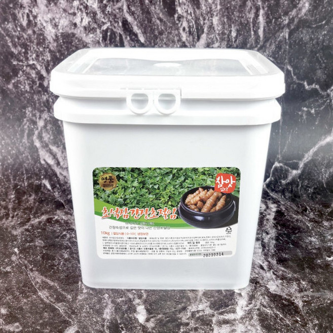 초석잠 간장피클 장아찌 10kg 벌크대용량/OS, 1개
