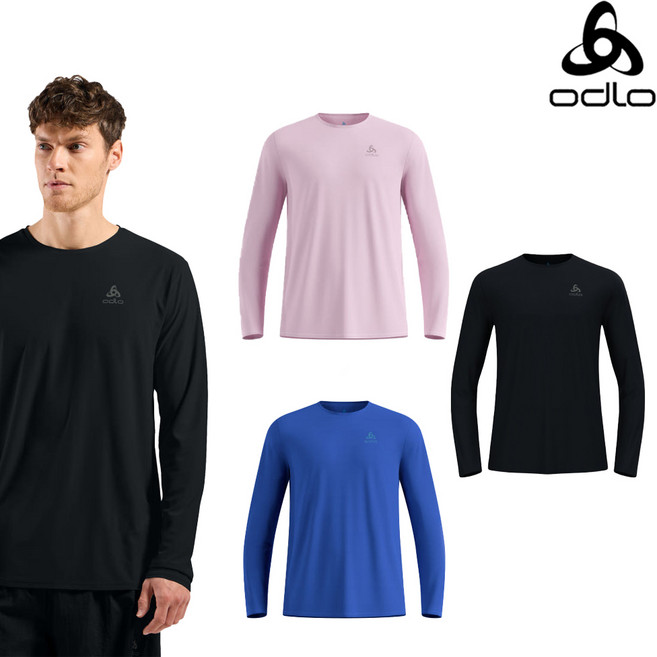 26년 오들로 제로웨이트 칠텍 티셔츠 크루 넥 315702 남자 등산 긴팔