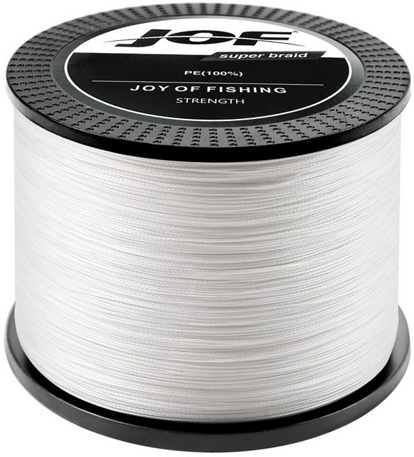 JOF 8합사줄 1000m, White