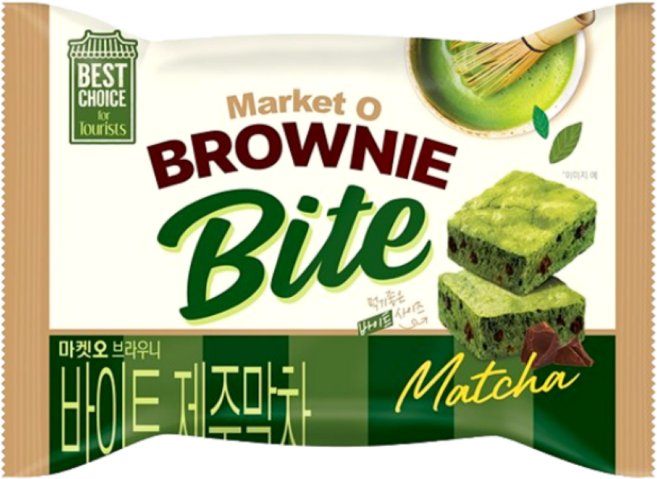 마켓오 브라우니 바이트 제주말차, 240g, 1개