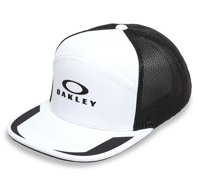 OAKLEY PODIUM TRUCKER HAT WHITE/BLACK (FOS901816-104) 오클리 모자