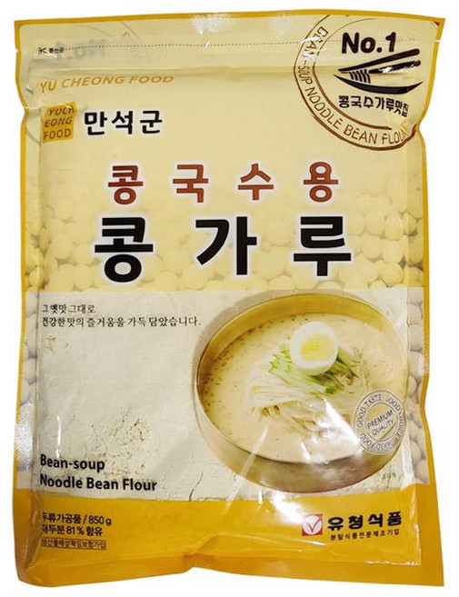 콩국수용콩가루 850G/유청식품-, 850g, 5개