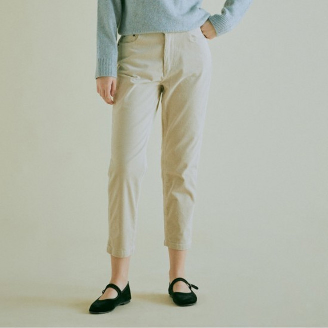 [후아유] 여성 코듀로이 릴렉스핏 팬츠 (WHTAC4T24F-T)