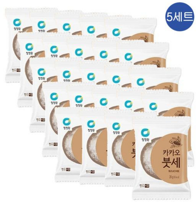 청정원 카카오 붓세 빵, 20g, 120개